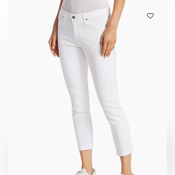 NWT Women's Prima Mid Rise Cigarette Crop Jean 27 - Picture 2 of 9